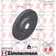 ZIMMERMANN 400.5516.54 - Disque de frein arrière gauche