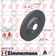 ZIMMERMANN 400.5524.30 - Jeu de 2 disques de frein arrière