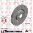 Jeu de 2 disques de frein avant ZIMMERMANN [400.5541.20]