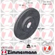 ZIMMERMANN 400.5549.54 - Disque de frein arrière gauche