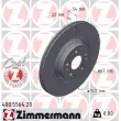 ZIMMERMANN 400.5564.20 - Jeu de 2 disques de frein arrière