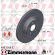 ZIMMERMANN 400.5564.52 - Jeu de 2 disques de frein arrière
