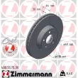 Jeu de 2 disques de frein avant ZIMMERMANN [400.5575.30]