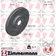 ZIMMERMANN 450.5225.54 - Disque de frein arrière gauche