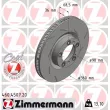 ZIMMERMANN 460.4507.20 - Jeu de 2 disques de frein arrière