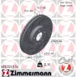 ZIMMERMANN 600.3249.54 - Jeu de 2 disques de frein arrière