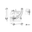 FEBI BILSTEIN 186639 - Triangle ou bras de suspension (train avant)