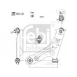 Triangle ou bras de suspension (train avant) FEBI BILSTEIN [188128]