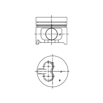 Piston KOLBENSCHMIDT 40039610