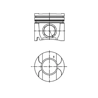 Piston KOLBENSCHMIDT 40292620