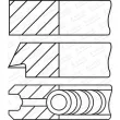 GOETZE ENGINE 08-451500-00 - Jeu de segments de pistons