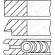 GOETZE ENGINE 08-781900-10 - Jeu de segments de pistons