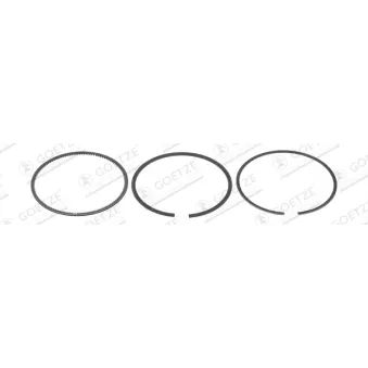 Jeu de segments de pistons GOETZE ENGINE 08-452207-00 pour LAND ROVER RANGE ROVER 5.0 4x4 - 375cv