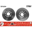 TRW DF4294 - Jeu de 2 disques de frein avant