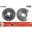 TRW DF4469 - Jeu de 2 disques de frein avant