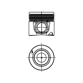 Piston KOLBENSCHMIDT OEM 8094848