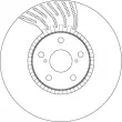 TRW DF4855S - Disque de frein avant gauche