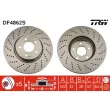 TRW DF4862S - Jeu de 2 disques de frein avant
