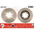 TRW DF7237 - Jeu de 2 disques de frein avant