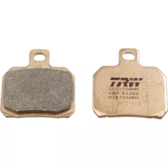 Jeu de 2 plaquettes de frein avant TRW MCB700SRM