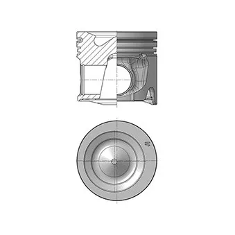 Piston KOLBENSCHMIDT 40752630