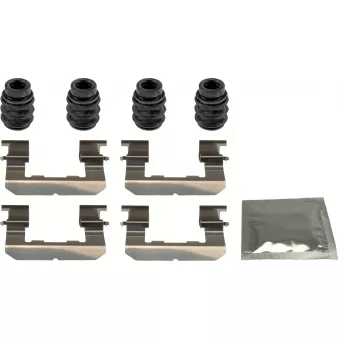 Kit d'accessoires, plaquette de frein à disque TRW [PFK751]