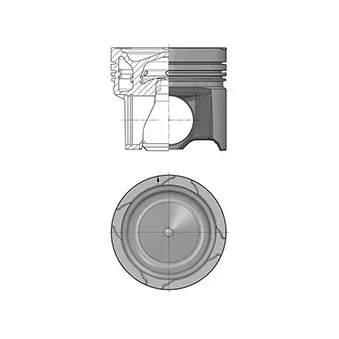 Piston KOLBENSCHMIDT 41178600 pour DAF CF FA 510 - 510cv