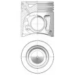 KOLBENSCHMIDT 41479600 - Piston