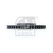 FEBI BILSTEIN 106350 - Jeu de 2 disques de frein avant