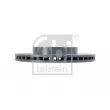 FEBI BILSTEIN 108428 - Jeu de 2 disques de frein avant