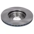 FEBI BILSTEIN 108447 - Jeu de 2 disques de frein avant