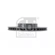 FEBI BILSTEIN 108471 - Jeu de 2 disques de frein avant