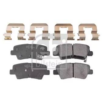 Jeu de 4 plaquettes de frein arrière FEBI BILSTEIN OEM 58302B4A30