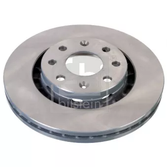 Jeu de 2 disques de frein avant FEBI BILSTEIN OEM 96471275