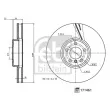 FEBI BILSTEIN 171461 - Disque de frein avant droit