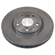 FEBI BILSTEIN 171469 - Jeu de 2 disques de frein avant