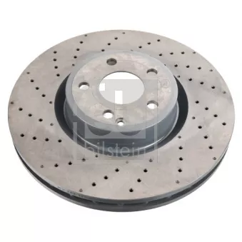 Jeu de 2 disques de frein avant FEBI BILSTEIN 172925