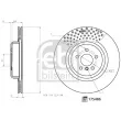 FEBI BILSTEIN 175486 - Jeu de 2 disques de frein arrière