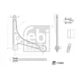 FEBI BILSTEIN 176880 - Triangle ou bras de suspension (train avant)