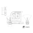 FEBI BILSTEIN 178370 - Rotule de barre de connexion