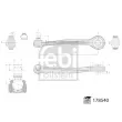 FEBI BILSTEIN 178540 - Triangle ou bras de suspension (train avant)