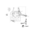 FEBI BILSTEIN 179407 - Triangle ou bras de suspension (train avant)