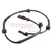 METZGER 09001216 - Capteur, vitesse de roue