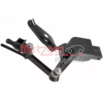 Capteur, correcteur de portée d'éclairage avant gauche METZGER OEM 7L0616213B