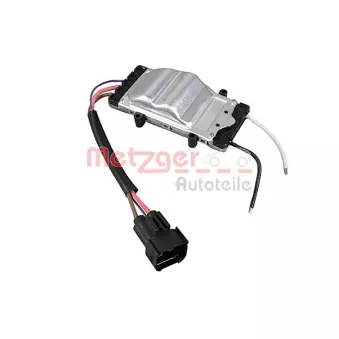 METZGER 0917447 - Commande, ventilateur électrique (refroidissement du moteur)