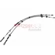 METZGER 3150299 - Tirette à câble, boîte de vitesse manuelle
