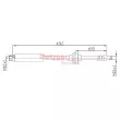 METZGER 4110476 - Flexible de frein