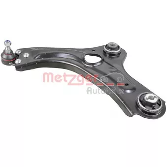 Bras de liaison, suspension de roue avant gauche METZGER 58138601 pour RENAULT CLIO 1.0 LPG - 101cv