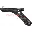 METZGER 58169301 - Triangle ou bras de suspension (train avant)