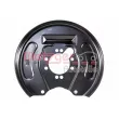 METZGER 6115309 - Déflecteur, disque de frein arrière gauche
